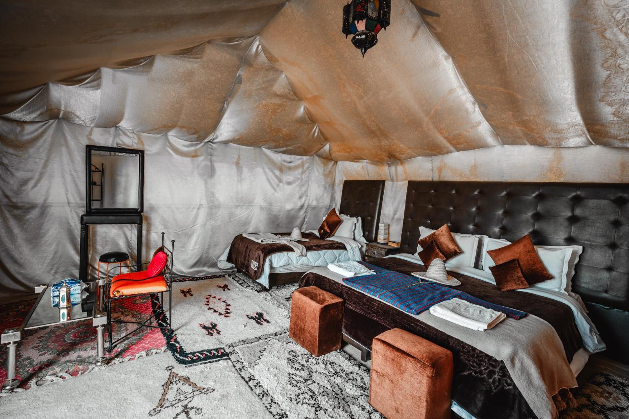 Family Luxury Glamping Hotel Merzouga Exterior foto