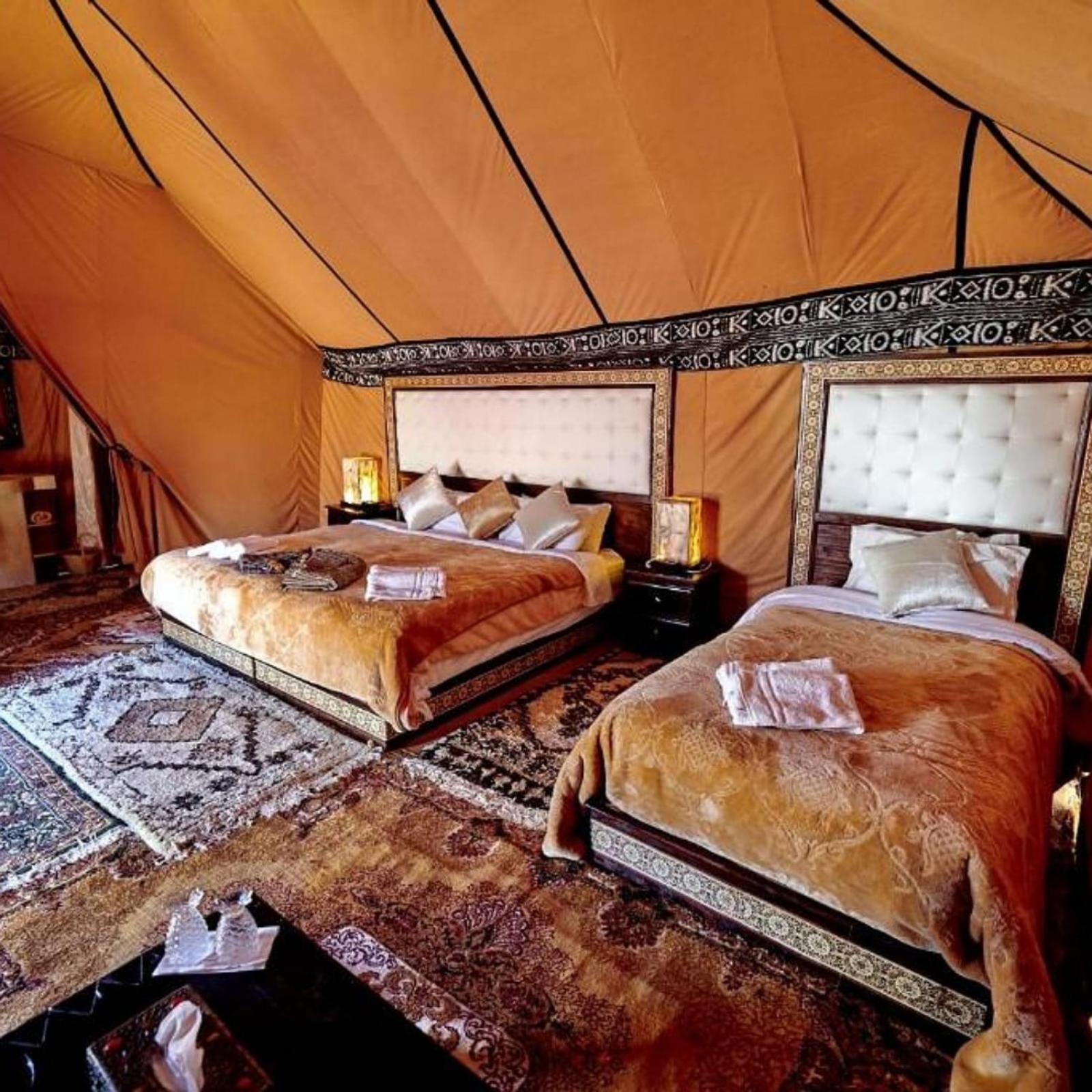 Family Luxury Glamping Hotel Merzouga Exterior foto